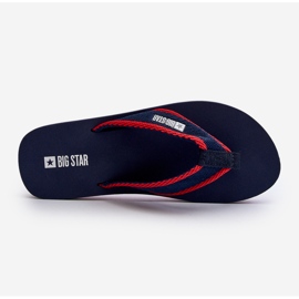 Infradito da uomo Big Star NN174623 Blu navy 2