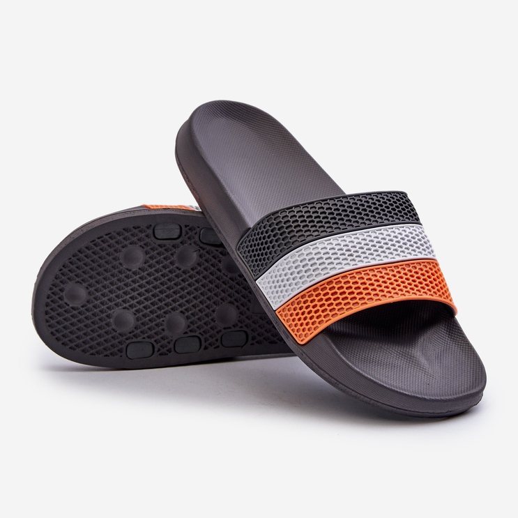 Infradito classiche da uomo con cinturini Grigio Sylri 1