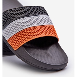 Infradito classiche da uomo con cinturini Grigio Sylri 2
