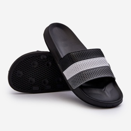 Infradito classiche da uomo con cinturini nere Sylri nero 1