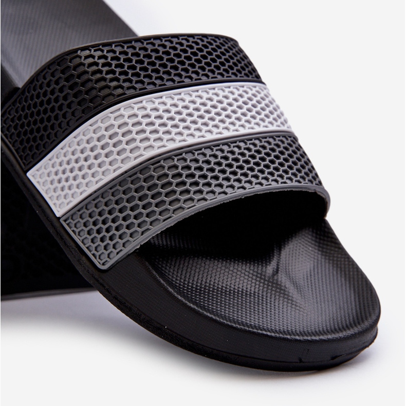 Infradito classiche da uomo con cinturini nere Sylri nero 2