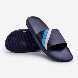 Infradito classiche da uomo leggere, blu navy, Bemostom 2