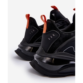 Scarpe da ginnastica da uomo HI-POLY System Big Star Scarpe sportive NN174382 Nere nero 2