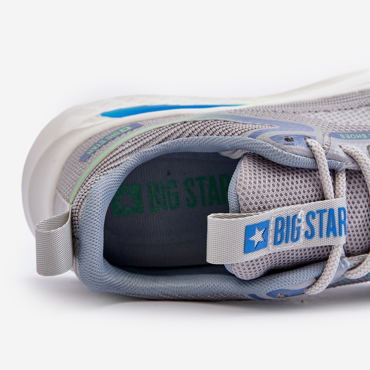 Scarpe sportive da uomo sistema HI-POLY Big Star NN174372 Grigio 2