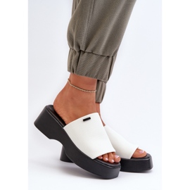 Infradito da donna Big Star NN274022 Bianco 2