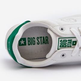 Sneakers Basse da Uomo Eco Pelle Big Star NN174280 Bianco 2