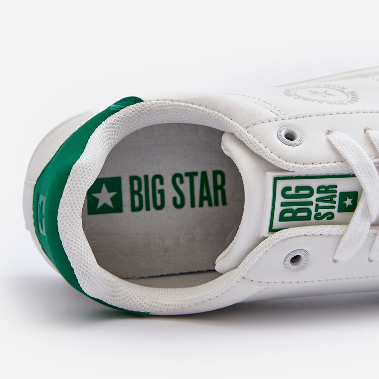 Sneakers Basse da Uomo Eco Pelle Big Star NN174280 Bianco 2