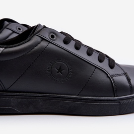 Sneakers Basse da Uomo Eco Pelle Big Star NN174284 Nero 1