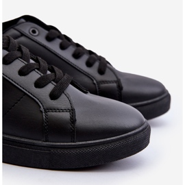 Sneakers Basse da Uomo Eco Pelle Big Star NN174284 Nero 2