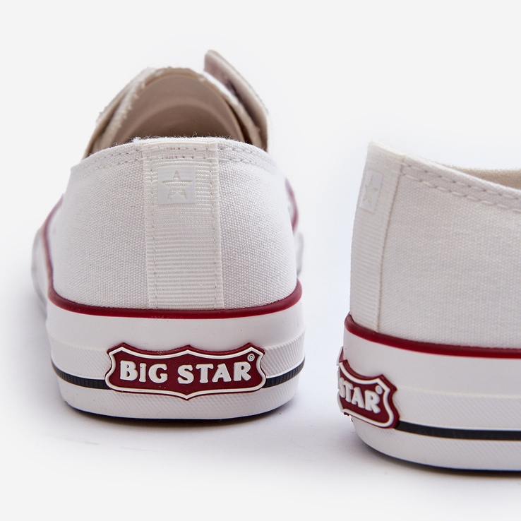 Scarpe da Ginnastica da Uomo Big Star NN174057 Bianche bianca 2