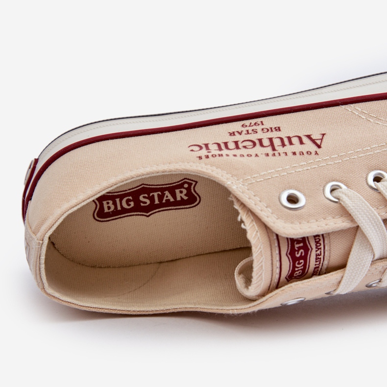 Sneakers da Uomo Big Star NN174058 Beige 2