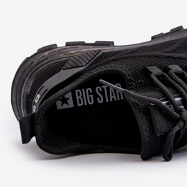 Scarpe da ginnastica da uomo Big Star con sistema HI-POLY NN174467 Nere nero 2