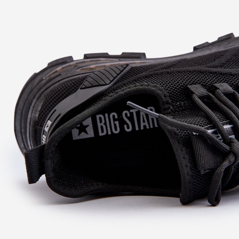 Scarpe da ginnastica da uomo Big Star con sistema HI-POLY NN174467 Nere nero 2