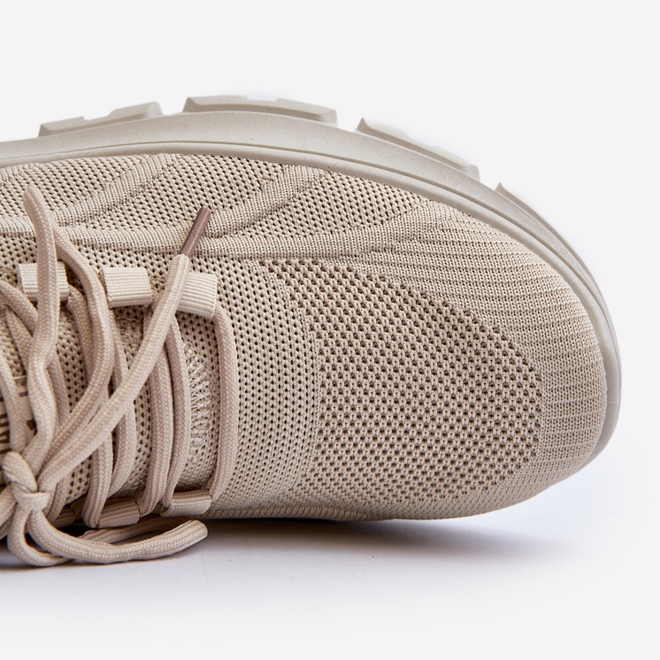 Scarpe da ginnastica da uomo Big Star con sistema HI-POLY NN174469 Beige 1