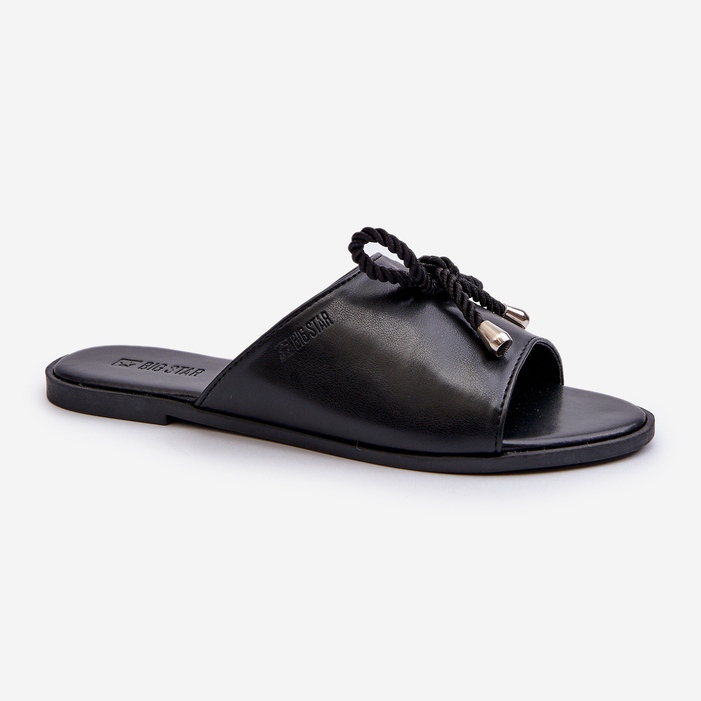 Infradito da donna in ecopelle Big Star NN274066 Nero 1