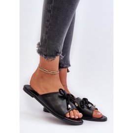 Infradito da donna in ecopelle Big Star NN274066 Nero 2