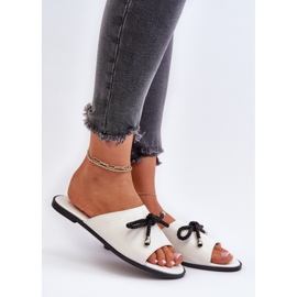 Infradito da donna in ecopelle Big Star NN274067 Bianco bianca 2