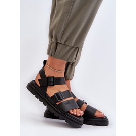 Sandali in ecopelle da donna Big Star NN274065 Neri nero 2