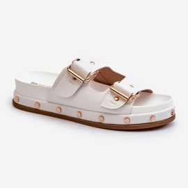 Infradito da donna sulla piattaforma Big Star NN274081 Bianco bianca 2