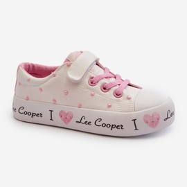 Scarpe da ginnastica da ragazza Lee Cooper LCW-24-02-2159 Bianco 1