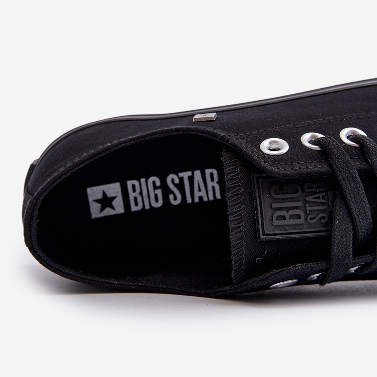 Sneakers Basse da Uomo Big Star NN174110 Nere nero 2