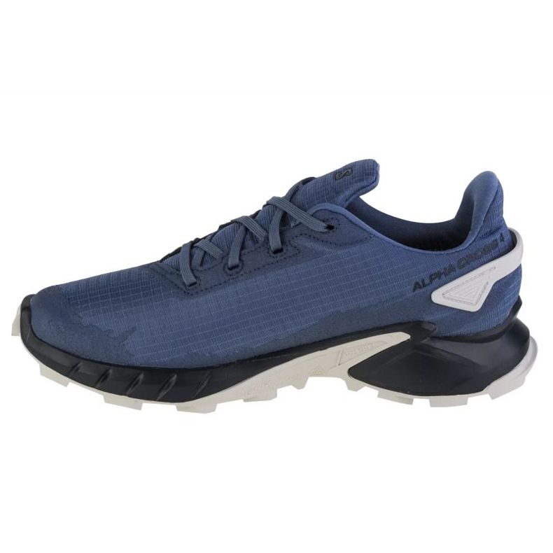 Scarpe da corsa Salomon Alphacross 4 Gtx M 471168 blu 1