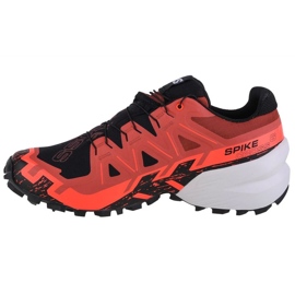Scarpe da corsa Salomon Spikecross 6 Gtx M 472707 rosso 1