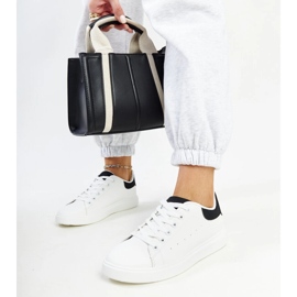 Sneakers bianche con plateau Ariam bianca 1