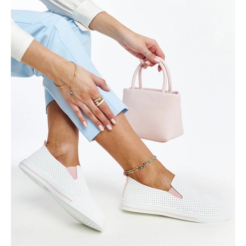 Scarpe Sanan bianche bianco 1