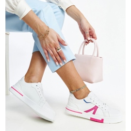 Sneakers bianche con colore Zorica bianco 1