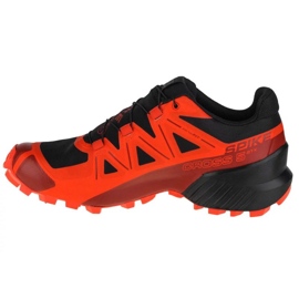 Scarpe da corsa Salomon Spikecross 5 Gtx 408082 rosso 1