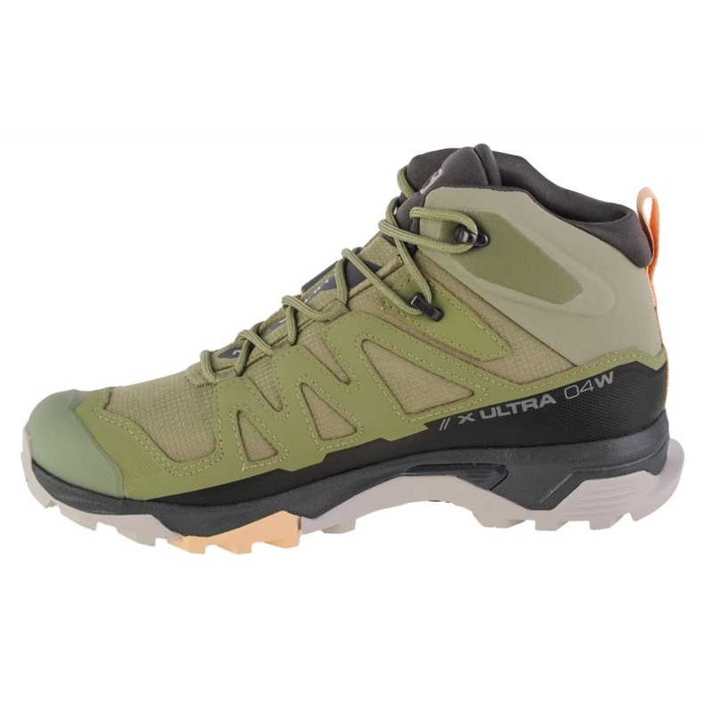 Scarpe Salomon X Ultra 4 Mid Gtx 416251 verde 1