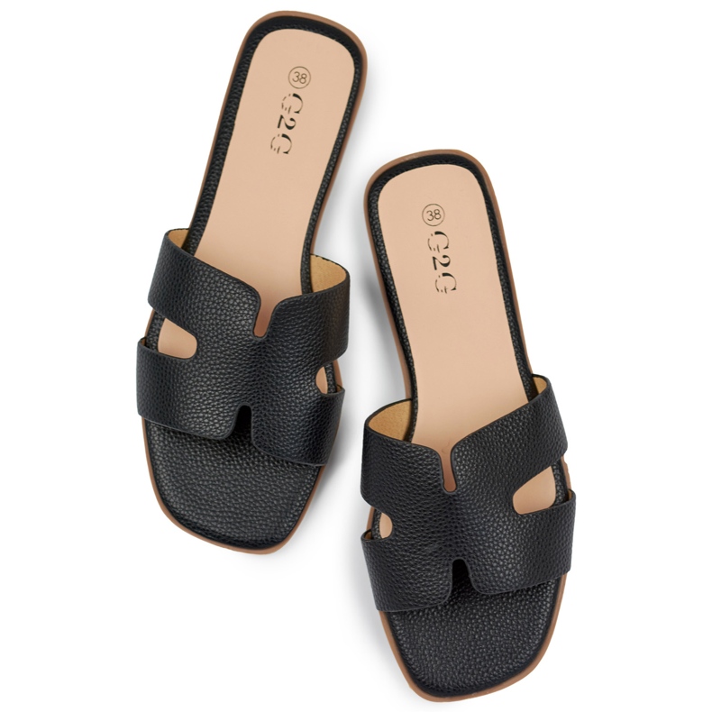 Infradito classiche da donna casual nere nero 1
