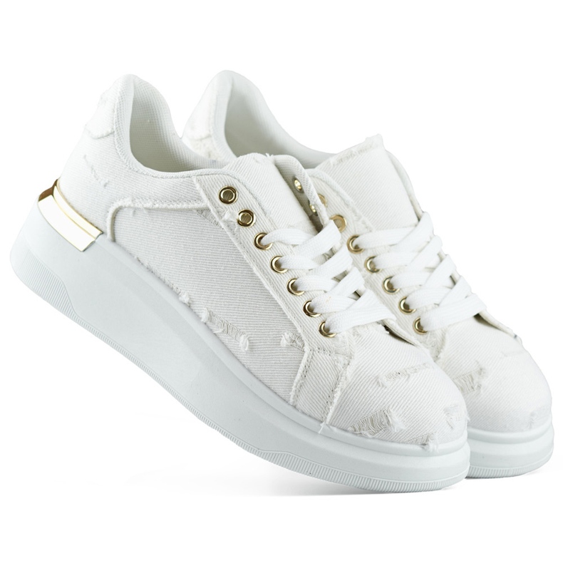 Scarpe sportive da donna alla moda, scarpe sportive beige alla moda per la primavera 1