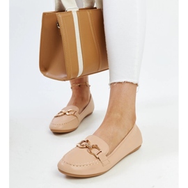 Mocassini beige con fibbia Najla 1