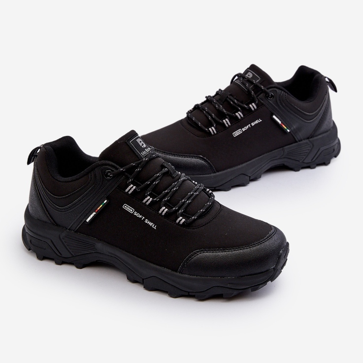 Scarpe da Trekking da Uomo Nere McBraun nero 1