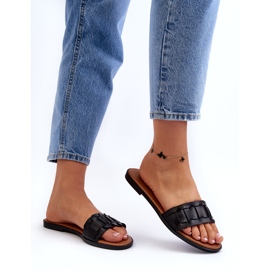 Seastar Flat femminile -Alta con le pantofole a ruote nero 5