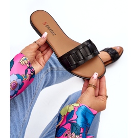 Seastar Flat femminile -Alta con le pantofole a ruote nero 7
