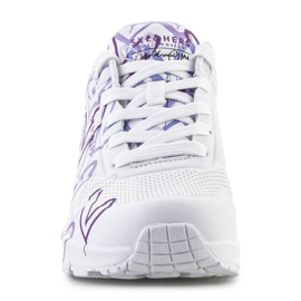 Scarpe Skechers JGoldcrown Uno Lite - Spread the Love W 155507-WLPR bianco 1