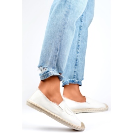 Classiche espadrillas bianche da donna bianca 1
