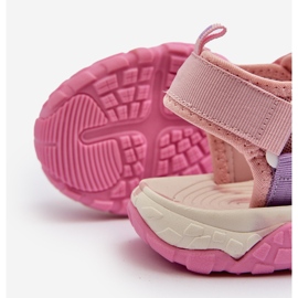 Sandali con velcro da ragazza Big Star NN374234 Rosa 1