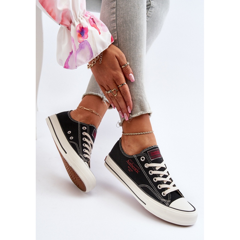 Scarpe da ginnastica da donna Big Star NN274234 Nere nero 1