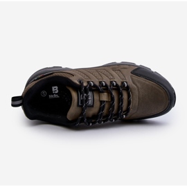 Scarpe da trekking da uomo McBraun color kaki verde 1