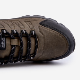 Scarpe da trekking da uomo McBraun color kaki verde 2