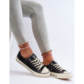 Sneakers Basse da Donna Big Star NN274269 Nere nero 2