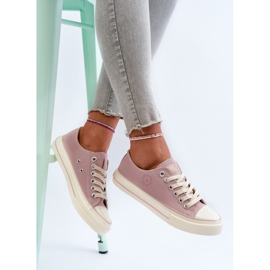 Sneakers Basse da Donna Big Star NN274270 Rosa 2