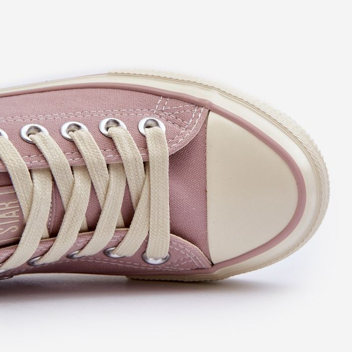 Sneakers Basse da Donna Big Star NN274270 Rosa 1