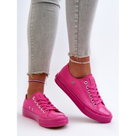 Sneakers classiche da donna Big Star NN274290 Fucsia rosa 2