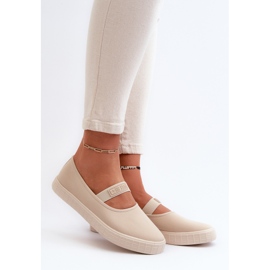 Sneakers da Donna Big Star NN274602 Beige 2