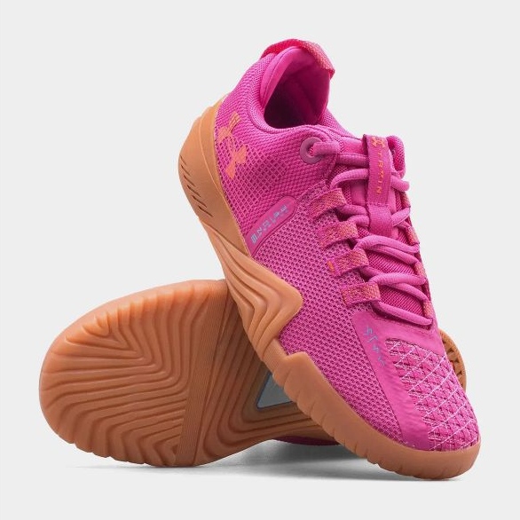 Scarpe Under Armour Ua W TriBase Reign 6 3027342-600 rosa 1